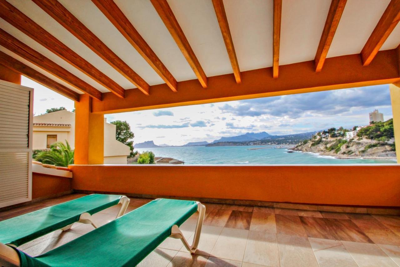El Portet - Beachfront Holiday Home With Private Pool In Moraira Exterior foto