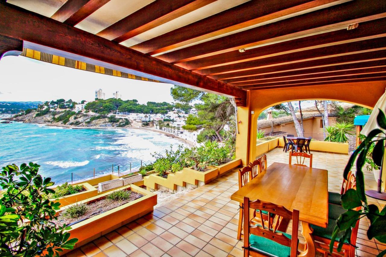 El Portet - Beachfront Holiday Home With Private Pool In Moraira Exterior foto